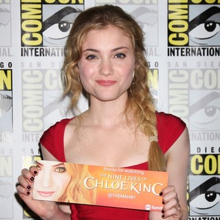 Skyler Samuels in 2011 Comic Con Convention - Day 2 - The Nine Lives of Chloe King - Press Conference