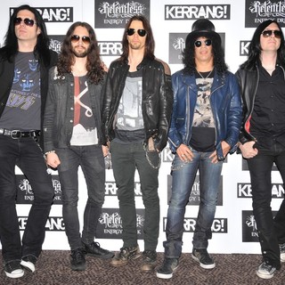 Slash, Alter Bridge in Kerrang! Awards 2012 - Arrivals