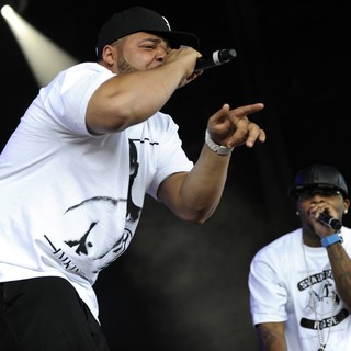 Joell Ortiz, Royce da 5'9", Slaughterhouse in Rock The Bells Festival 2009