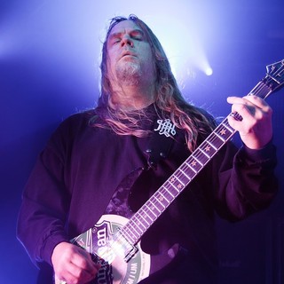 Jeff Hanneman in Slayer Perform on Stage