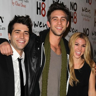 Freddie Smith, Blake Berris, Kate Mansi in NOH8 Celebrity Studded 4th Anniversary Party - Arrivals
