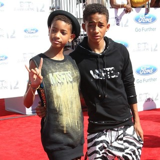 Willow Smith, Jaden Smith in The BET Awards 2012 - Arrivals
