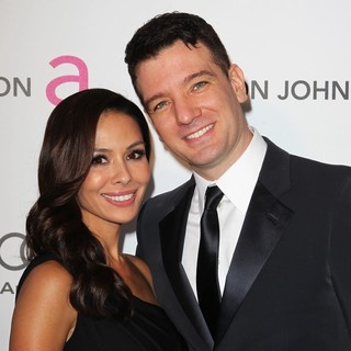 Kathryn Smith, JC Chasez in 21st Annual Elton John AIDS Foundation's Oscar Viewing Party