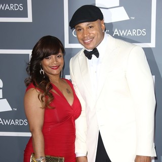 Simone I. Smith, LL Cool J in 55th Annual GRAMMY Awards - Arrivals
