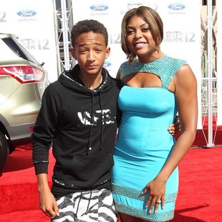 Jaden Smith, Taraji P. Henson in The BET Awards 2012 - Arrivals