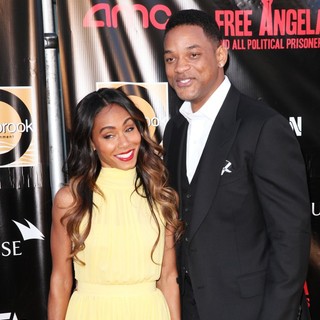 Jada Pinkett Smith, Will Smith in New York Premiere of  Free Angela and All Political Prisoners