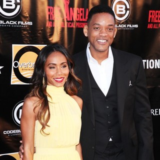 Jada Pinkett Smith, Will Smith in New York Premiere of  Free Angela and All Political Prisoners