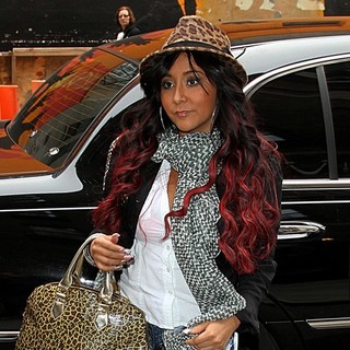 Snooki in The Late Show with David Letterman - Arrivals and Departures