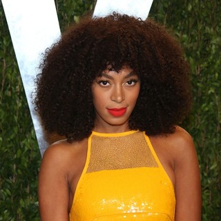 Solange Knowles in 2013 Vanity Fair Oscar Party - Arrivals
