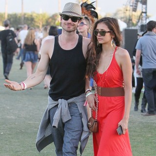 Ian Somerhalder, Nina Dobrev in Celebrities at The 2012 Coachella Valley Music and Arts Festival - Day 3