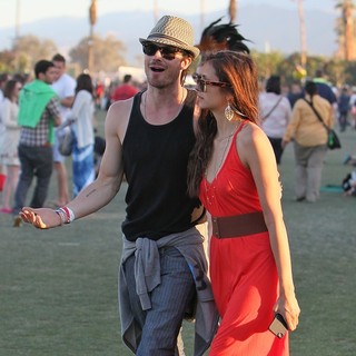 Ian Somerhalder, Nina Dobrev in Celebrities at The 2012 Coachella Valley Music and Arts Festival - Day 3