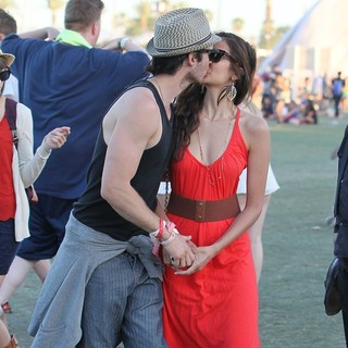 Ian Somerhalder, Nina Dobrev in Celebrities at The 2012 Coachella Valley Music and Arts Festival - Day 3