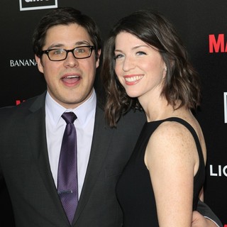 Rich Sommer, Virginia Donohoe in AMC's Special Screening of Mad Men Season 5 - Arrivals