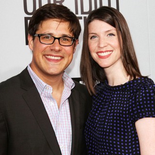 Rich Sommer, Virginia Donohoe in Our Idiot Brother - Los Angeles Premiere