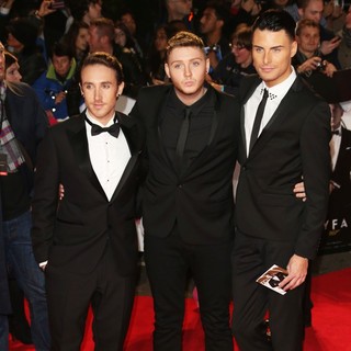 Kye Sones, James Arthur, Rylan Clark in World Premiere of Skyfall - Arrivals