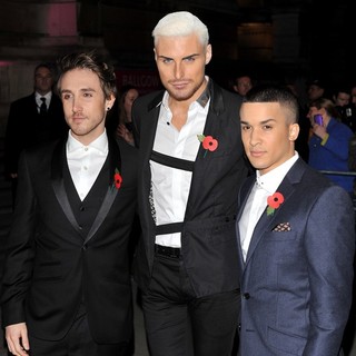 Kye Sones, Rylan Clark, Jahmene Douglas in Cosmopolitan Ultimate Women of The Year Awards - Arrivals
