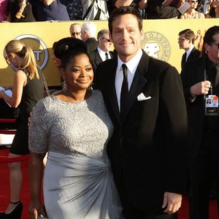 Octavia Spencer, Josh Hopkins in The 18th Annual Screen Actors Guild Awards - Arrivals