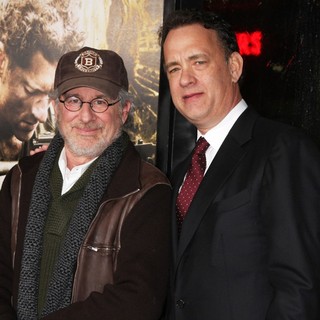 Steven Spielberg, Tom Hanks in Los Angeles Premiere of HBO's New Mini Series The Pacific