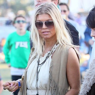 Stacy Ferguson in Celebrities at The 2012 Coachella Valley Music and Arts Festival - Day 2
