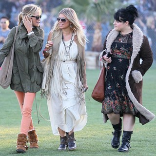 Stacy Ferguson in Celebrities at The 2012 Coachella Valley Music and Arts Festival - Day 2