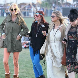 Stacy Ferguson in Celebrities at The 2012 Coachella Valley Music and Arts Festival - Day 2