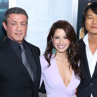 Sylvester Stallone, Sarah Shahi, Sung Kang in New York Premiere of Bullet to the Head
