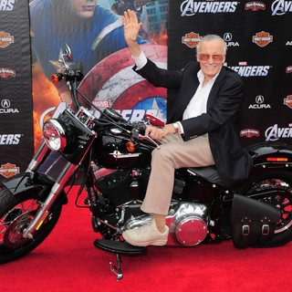 Stan Lee in World Premiere of The Avengers - Arrivals