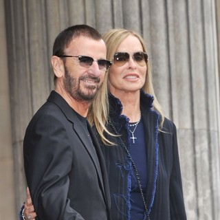 Ringo Starr, Barbara Bach in The Wedding of Paul McCartney and Nancy Shevell