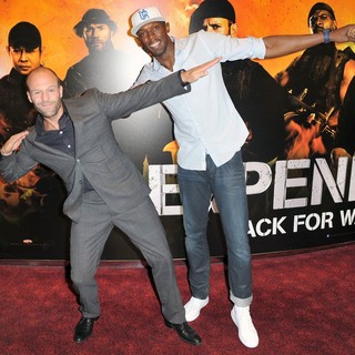 Jason Statham, Usain Bolt in The Expendables 2 UK Premiere - Arrivals