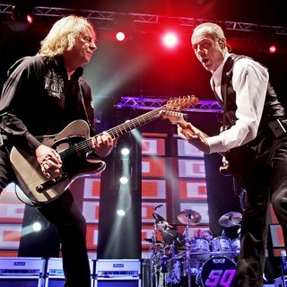 Rick Parfitt, Francis Rossi, Matt Letley, John Edwards, Status Quo in Status Quo Performing