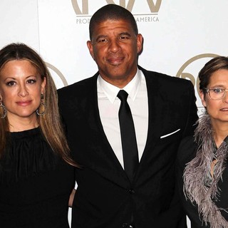 Christina Steinberg, Peter Ramsey, Nancy Bernstein in 24th Annual Producers Guild Awards - Arrivals