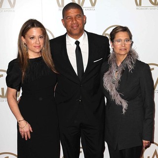 Christina Steinberg, Peter Ramsey, Nancy Bernstein in 24th Annual Producers Guild Awards - Arrivals