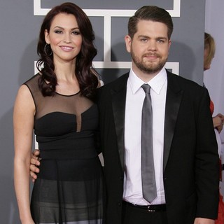Lisa Stelly, Jack Osbourne in 55th Annual GRAMMY Awards - Arrivals