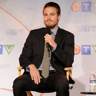 Stephen Amell in CTV Upfront 2012 Press Conference