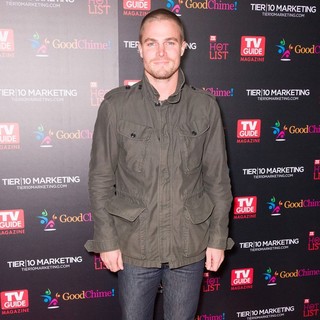 Stephen Amell in TV Guide Magazine's Annual Hot List Party