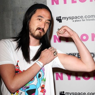 Steve Aoki in Nylon Magazine and MySpace's Party to Celebrate Their 3rd Annual Music Issue - steve-aoki-3rd-annual-music-issue-02