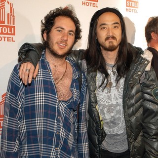 Steve Aoki in The GBK Productions Gifting Suite at The Grand Opening of The Stoli Hotel