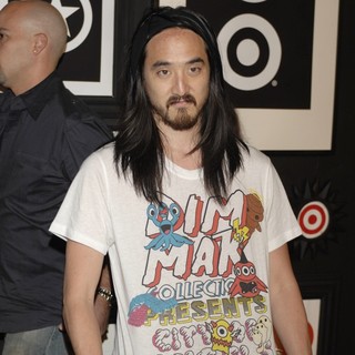 Steve Aoki Arrives at The Target and Converse One Star Collection Movie Awards After Party