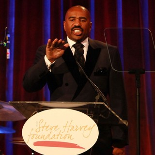 Steve Harvey in The 2nd Annual Steve Harvey Foundation Gala