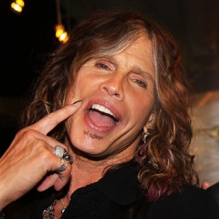 Steven Tyler in Andrew Charles Fashion Line Launch