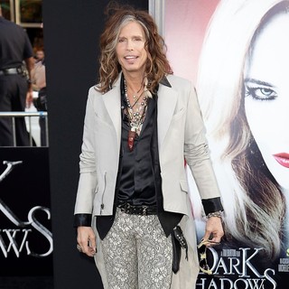 Steven Tyler in Dark Shadows Premiere