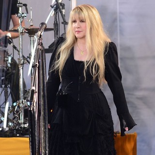 Stevie Nicks in Stevie Nicks Performs as Part of ABC's Good Morning America Summer Concert Series