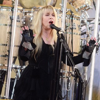 Stevie Nicks in Stevie Nicks Performs as Part of ABC's Good Morning America Summer Concert Series