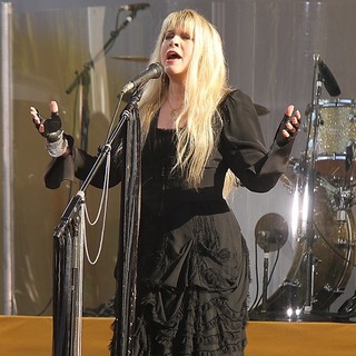 Stevie Nicks in Stevie Nicks Performs as Part of ABC's Good Morning America Summer Concert Series