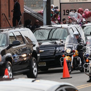 Stevie Wonder in The Funeral of Whitney Houston