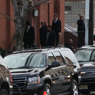 Stevie Wonder in The Funeral of Whitney Houston