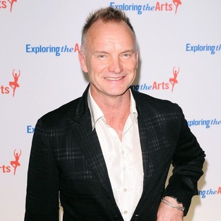 Sting in 6th Annual Exploring The Arts Fundraising Gala - Arrivals