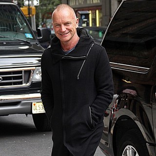 Sting in The Late Show with David Letterman - Arrivals