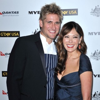 Lindsay Price in 2011 G'Day USA Los Angeles Black Tie Gala to Honor Barry Gibb, Roy Emerson and Abbie Cornish - stone-price-2011-g-day-usa-los-angeles-black-tie-gala-01