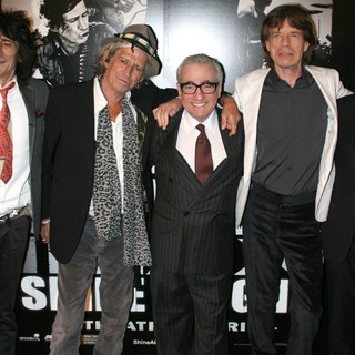 The Rolling Stones, Martin Scorsese in The New York Premiere of Shine A Light